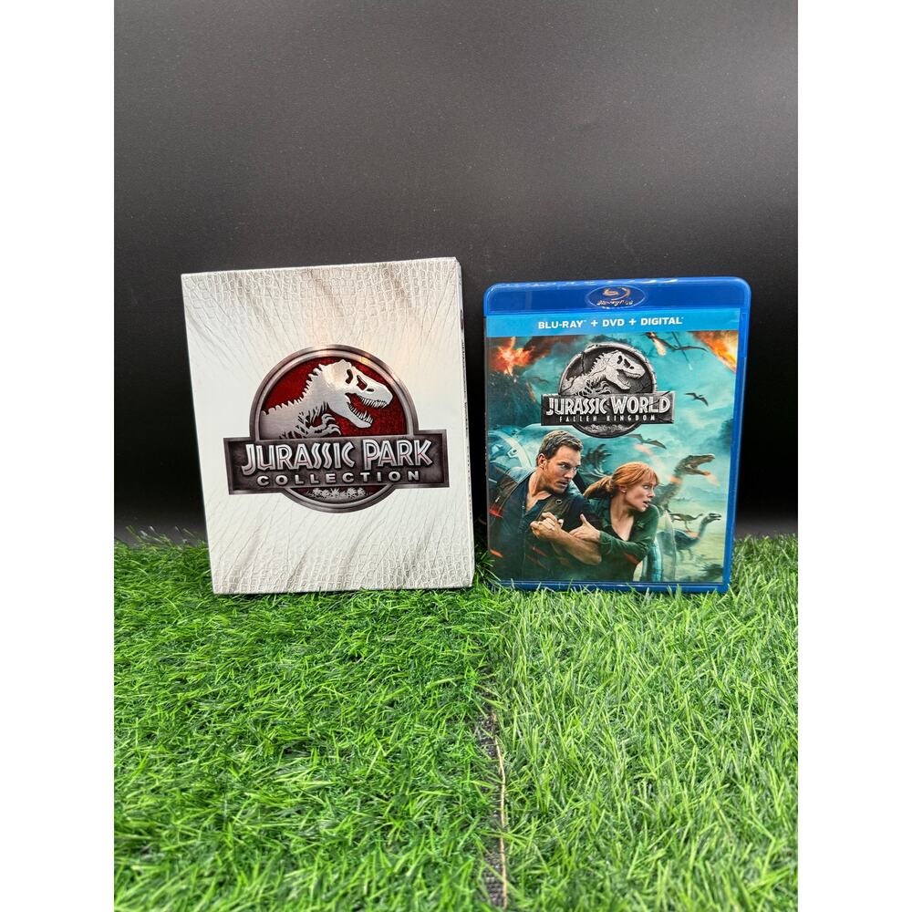 Jurassic World 7-Disc Blu-ray Collection – All Movies, Excellent Condition